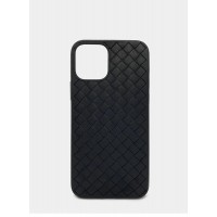 Чехол силиконовый Grid Case для iPhone 14 Pro (черный)